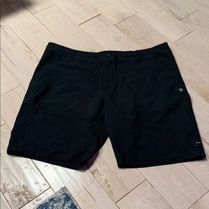 Oakley Black swim shorts liner less size 40